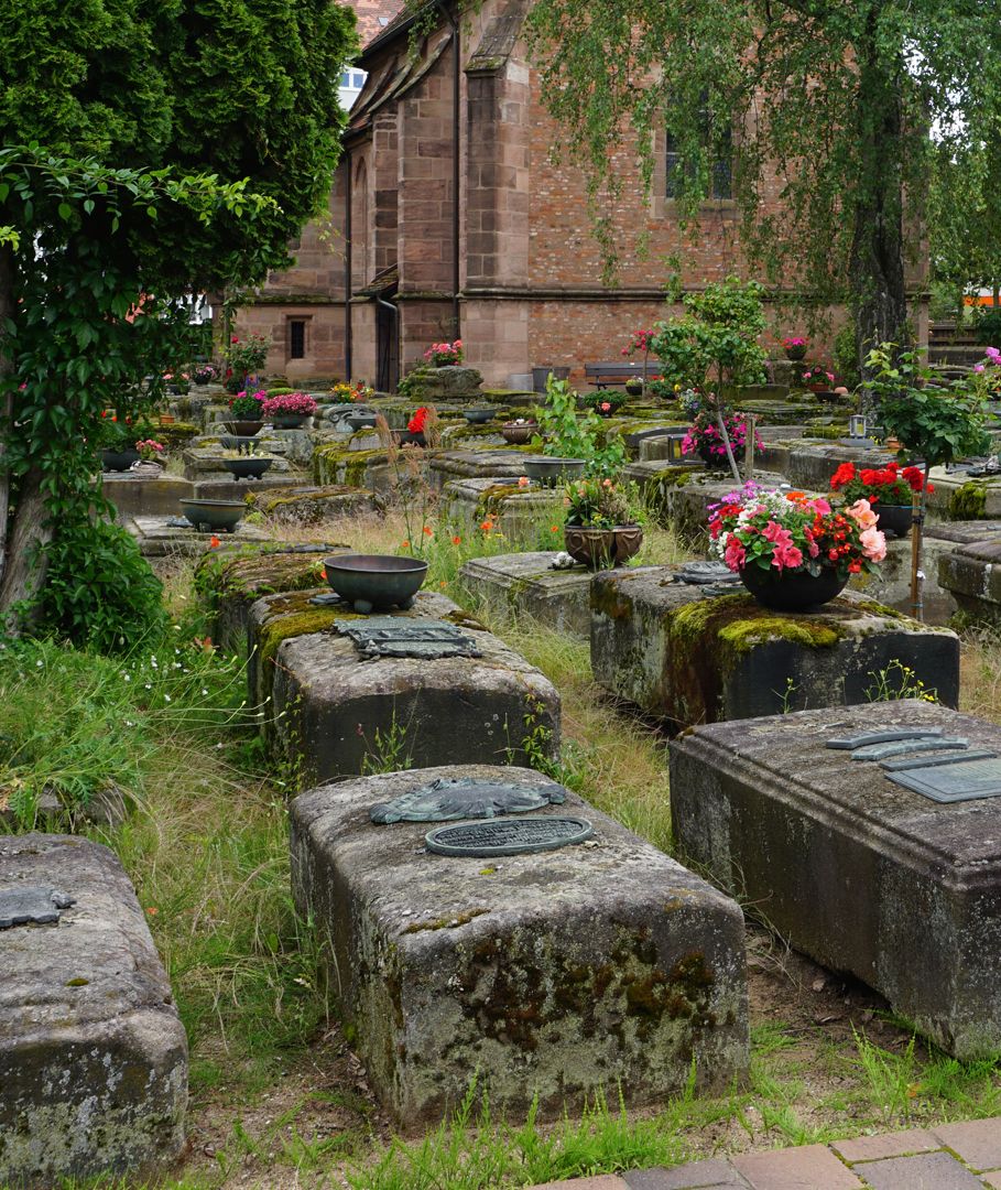 Grabstätte von Friedrich Wilhelm Heppke und Julie Charl. Wilh. Heppke Lage im Gräberfeld