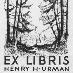 Exlibris für Henry H. Urman