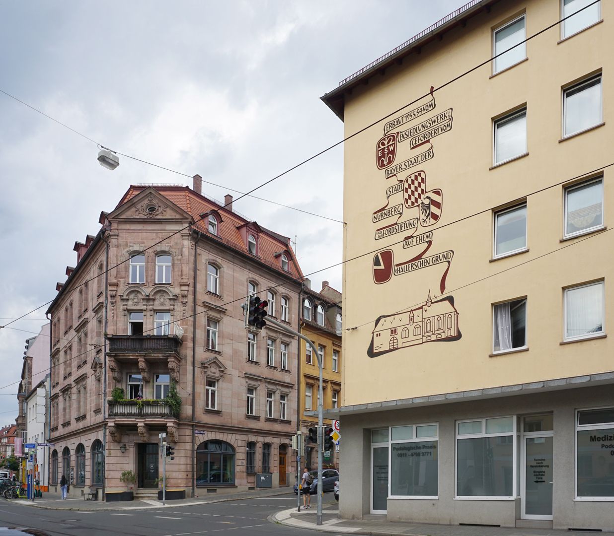 Fassade für das Evangelische Siedlungswerk 