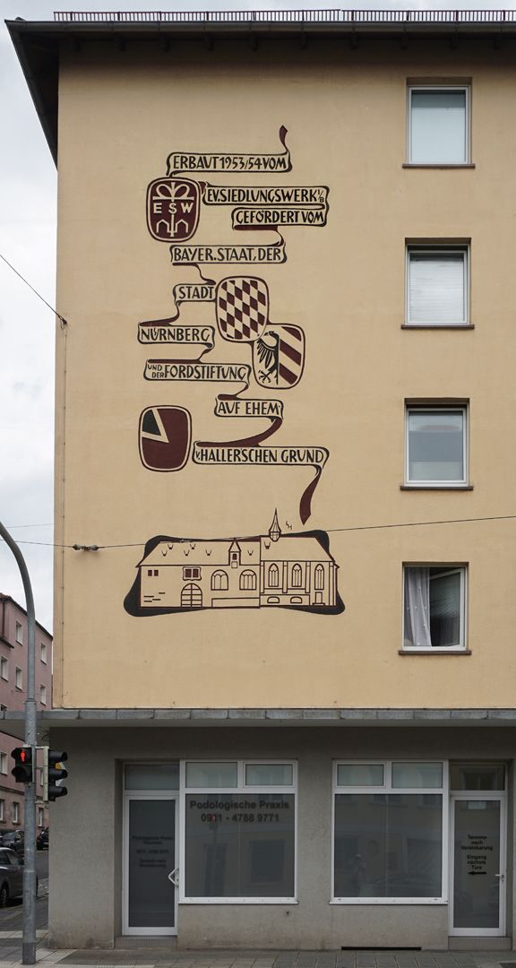 Fassade für das Evangelische Siedlungswerk 