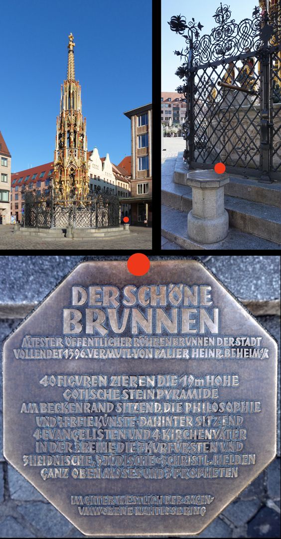 Gedenktafel / Schöner Brunnen Anbringungsort der Gedenktafel