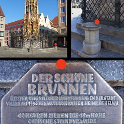 Gedenktafel / Schöner Brunnen