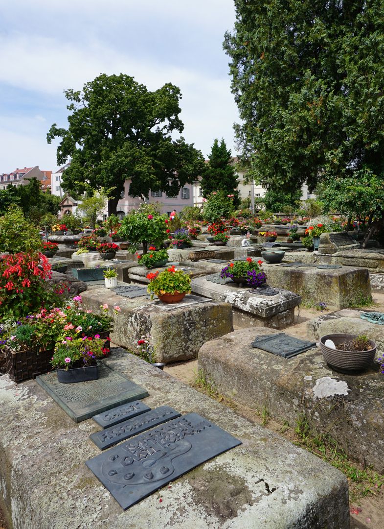 Ruhestaette der Familie Gustl Hofmann Lage im Gräberfeld